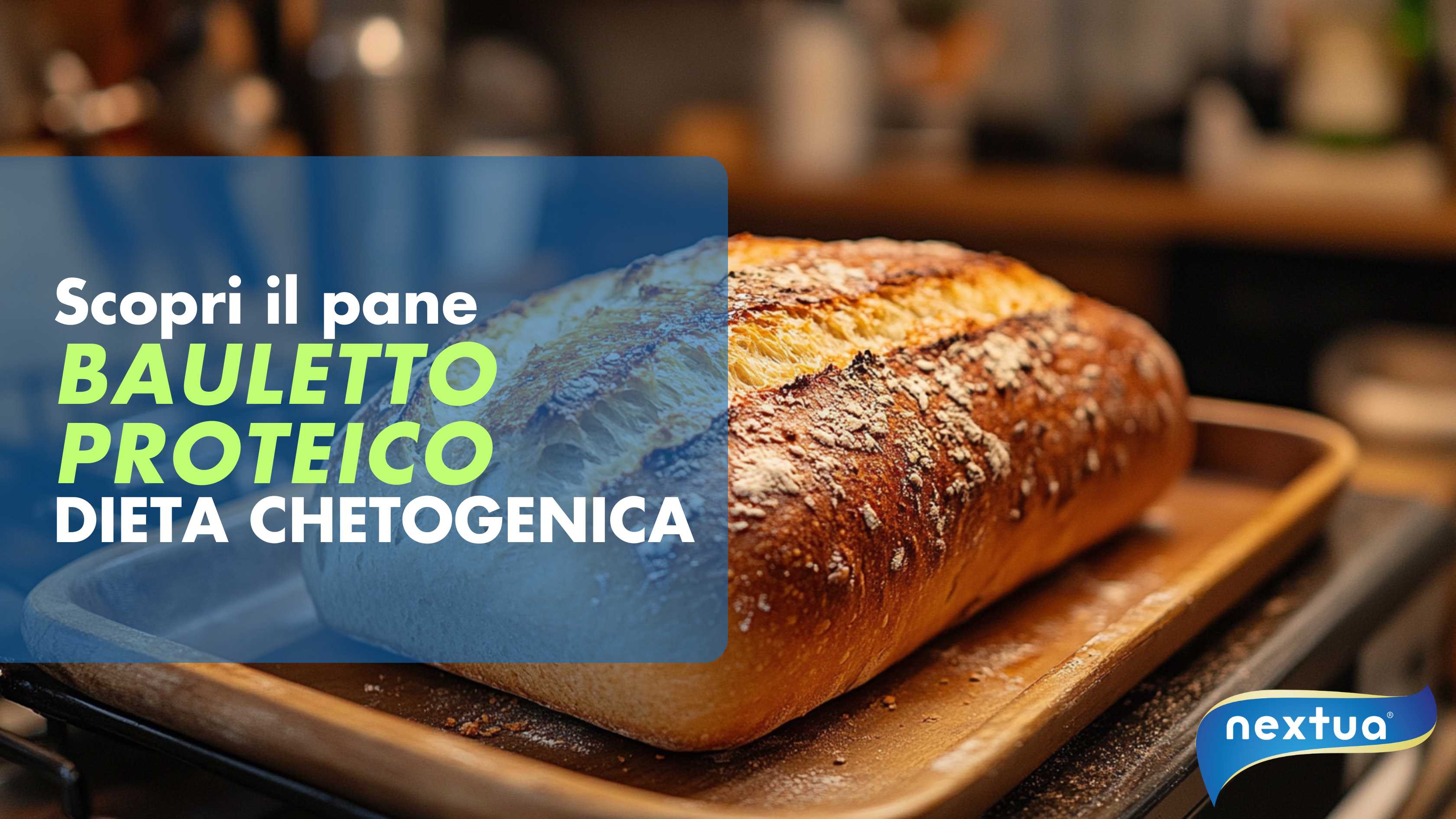 Pane bauletto adatto alla dieta chetogenica