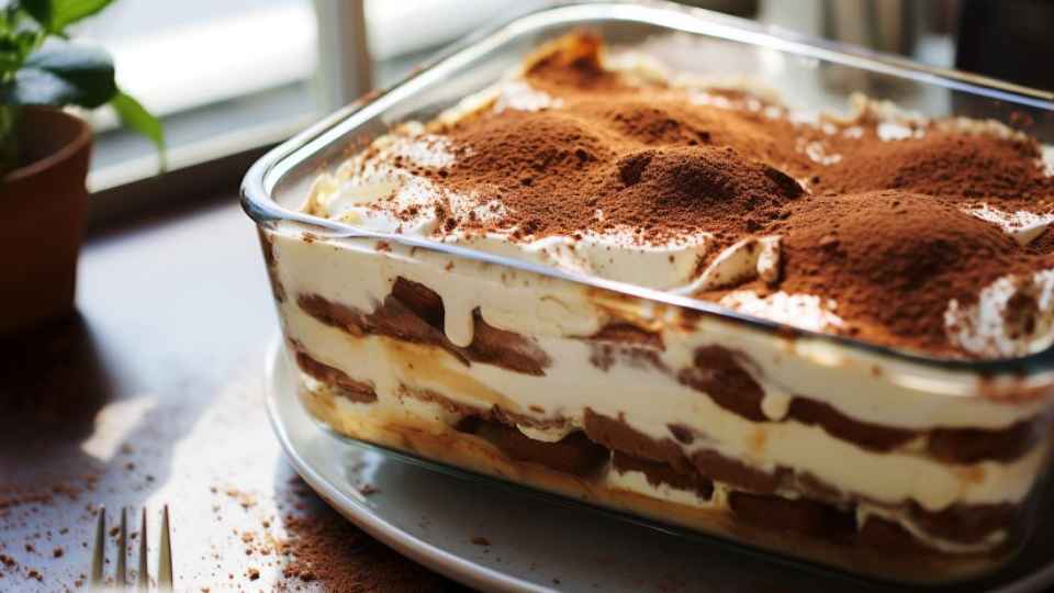 Tiramisù adatto alla dieta Chetogenica