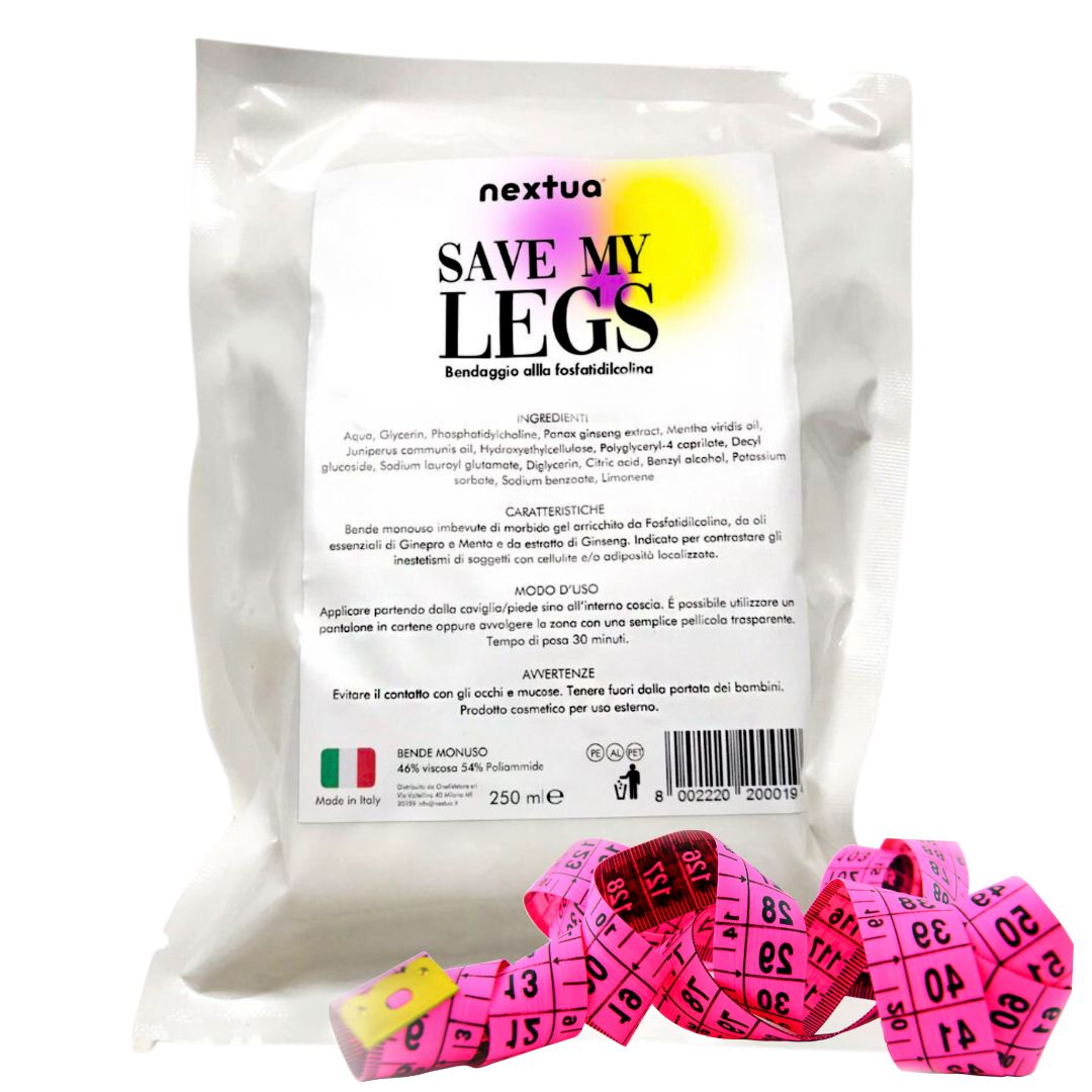 Nextua bendaggio anticellulite alla fosfatidilcolina Save My Legs