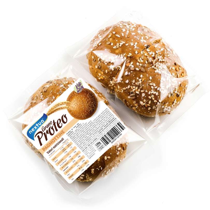 Pane keto pagnottine pane proteico Proteo adatto per dieta chetogenica