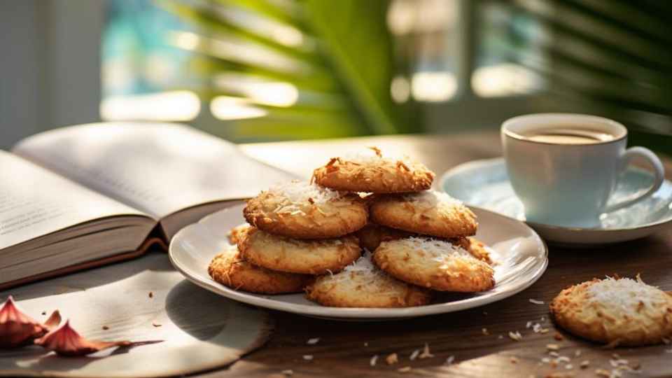 Biscotti Keto al Cocco adatti alla dieta chetogenica