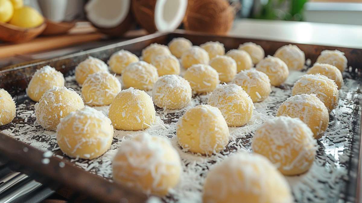 Tartufi proteici fatti con la crema proteica al cocco