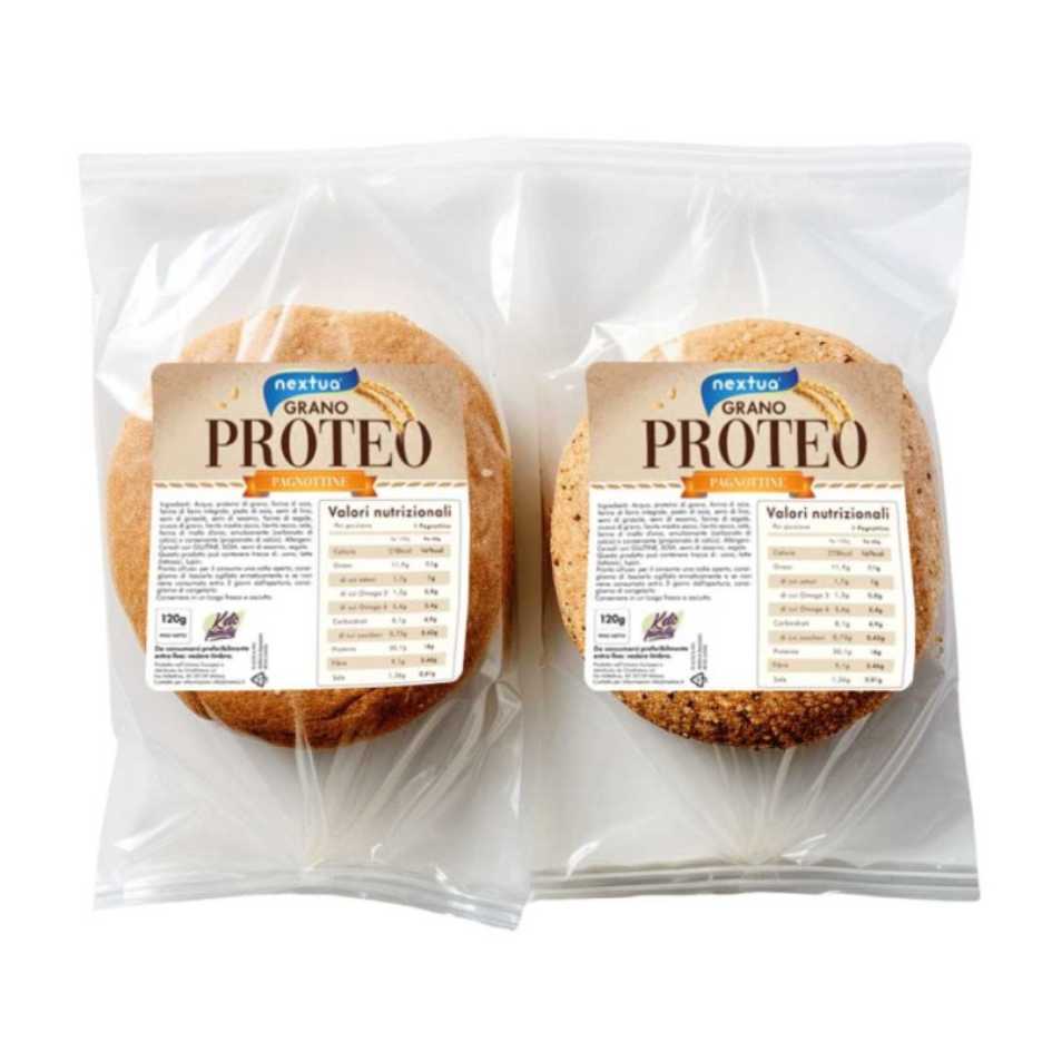 Nextua pagnottine pane proteico Proteo adatto per dieta chetogenica 