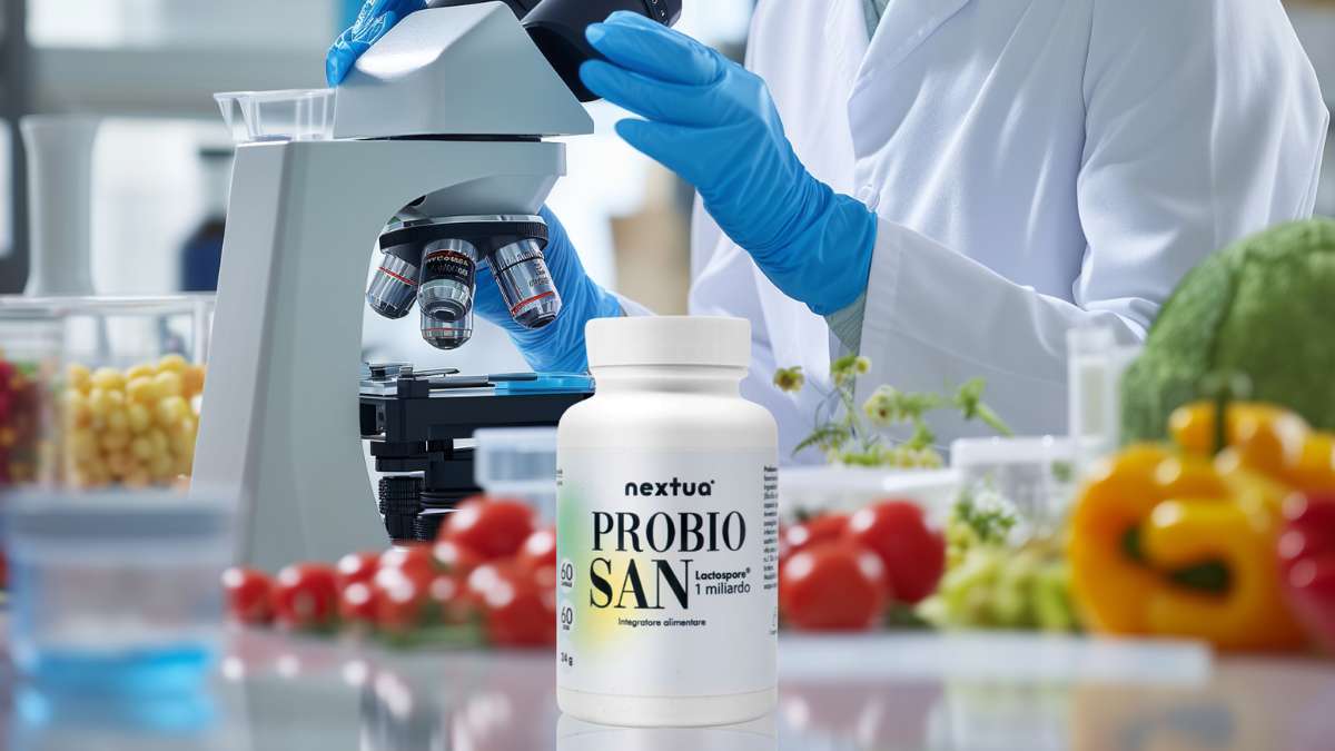 Probiotico probiosan nextua certificato dal ministero della salute